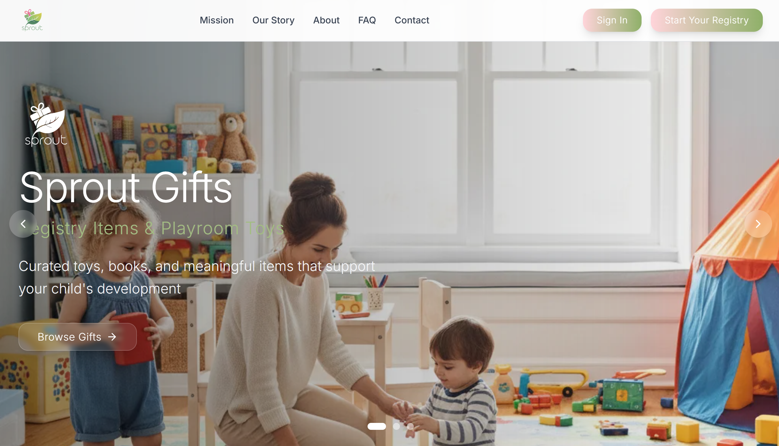 Sprout Official - Web View