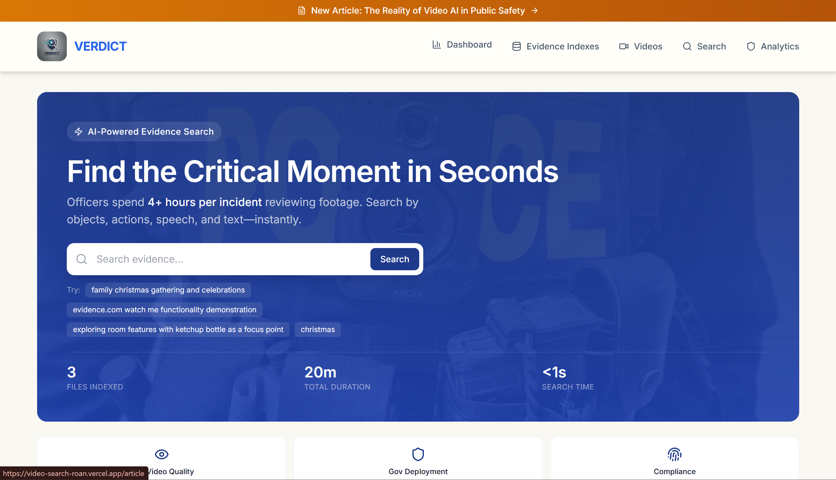 Video Search - AI Video Discovery
